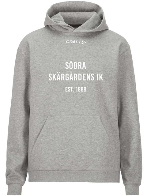 Craft Hoodtröja COMMUNITY 2.0, Grey Melange (Södra Skärgårdens IK)