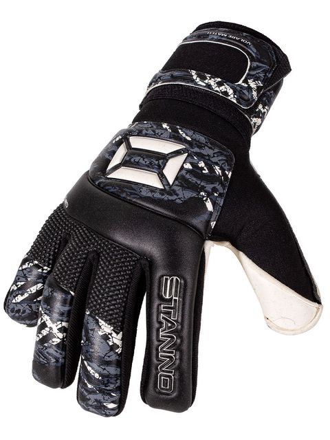 Stanno Målvaktshandskar Fotboll - Volare Match Black-Grey