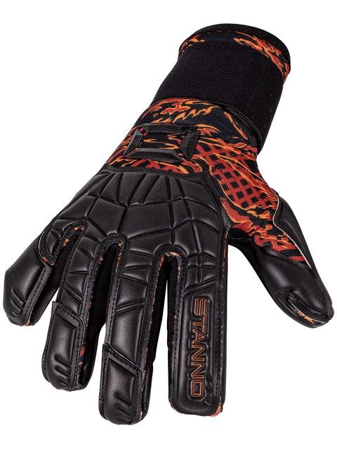 Stanno Målvaktshandskar Fotboll Claw Black-Orange
