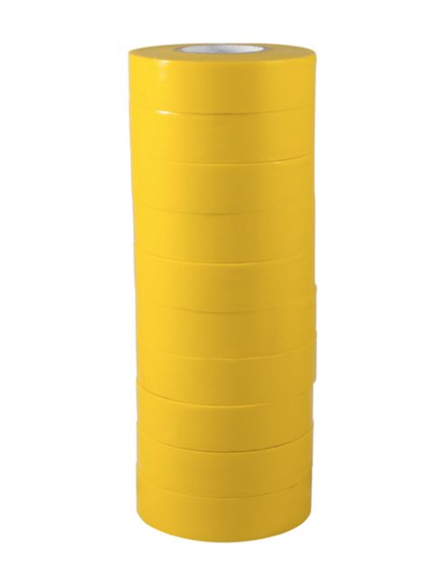 SQ PVC-tejp / Benskyddstejp (10-pack) Yellow