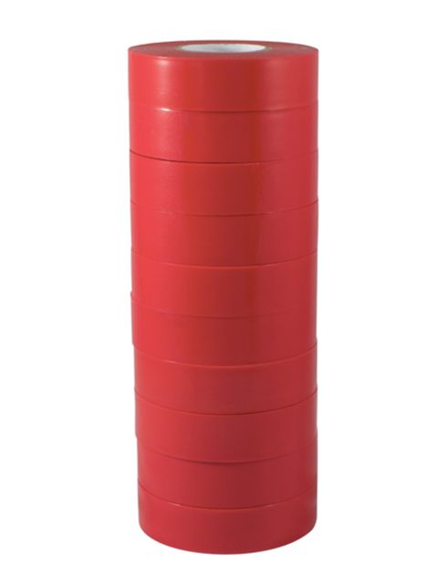 SQ PVC-tejp / Benskyddstejp (10-pack) Red
