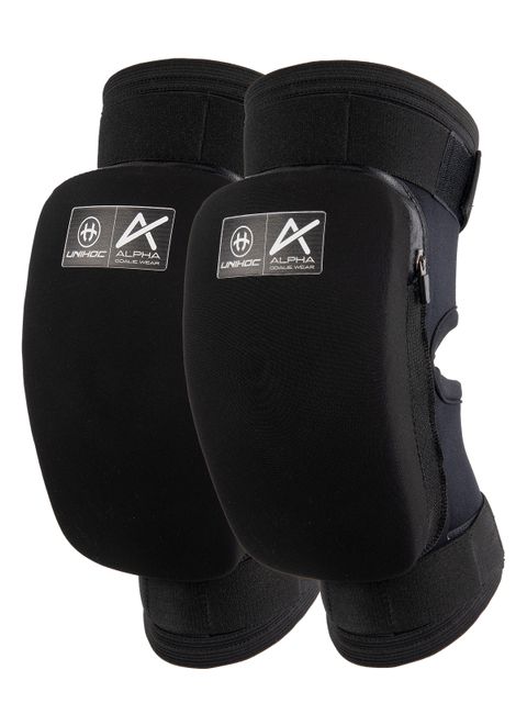 Unihoc Knäskydd ALPHA Shinguard - Firm Black