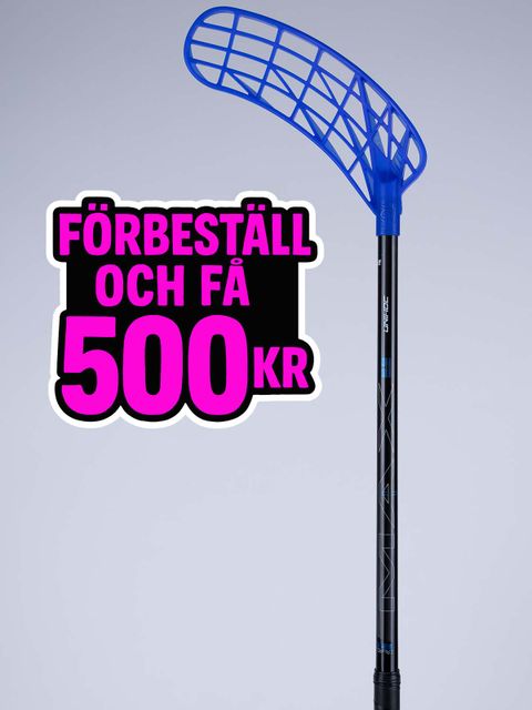 Unihoc Innebandyklubba UNILITE MAX 29 - Slim (26/27) Ice Bright Blue-Black