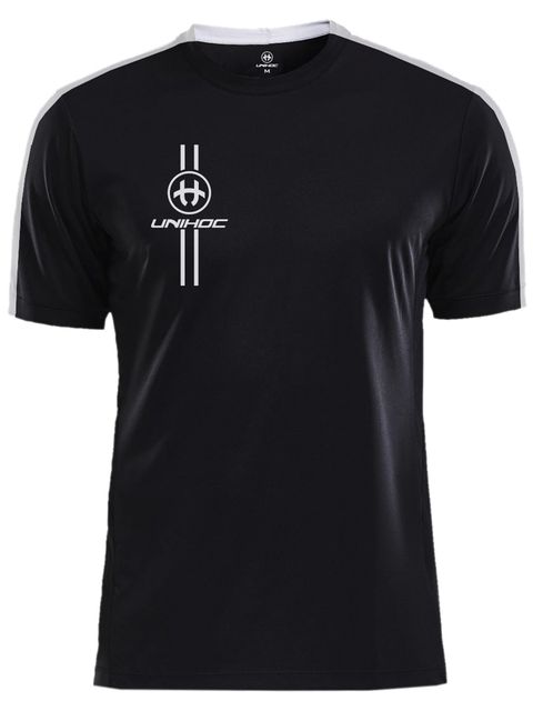 Unihoc T-shirt ARROW Black-White
