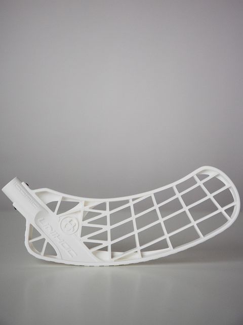 Unihoc Innebandyblad ICONIC - PP (Feather Light) White