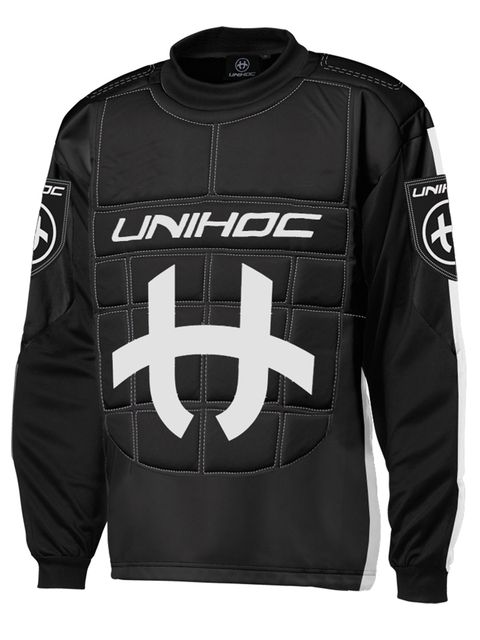 Unihoc Målvaktströja SHIELD Black-White