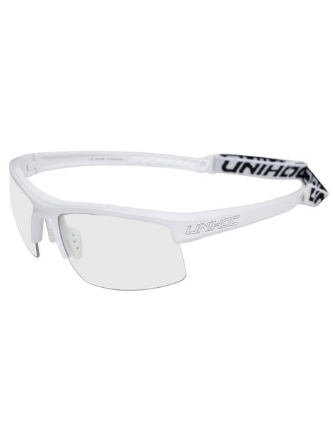 Unihoc Innebandyglasögon ENERGY All White