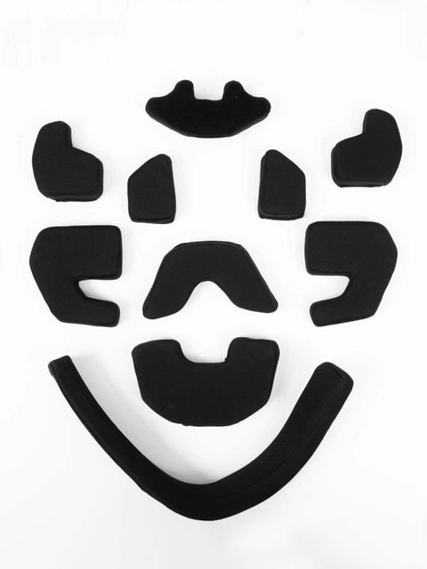 Unihoc Mask Spare Parts - Padding - Alpha Prime Evolab Black