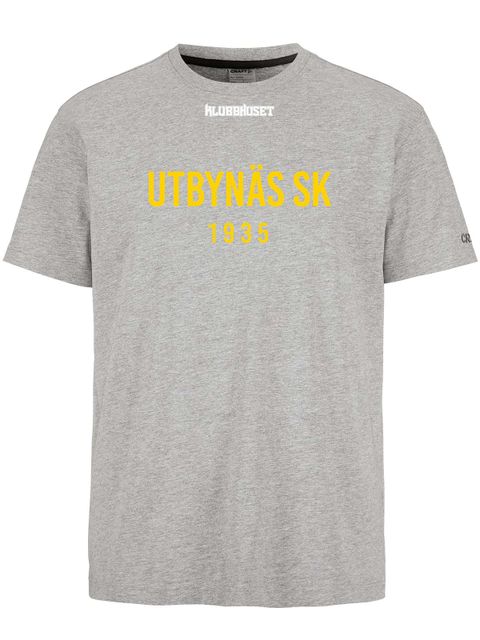 Craft T-shirt COMMUNITY 2.0, Grey Melange (Utbynäs SK)