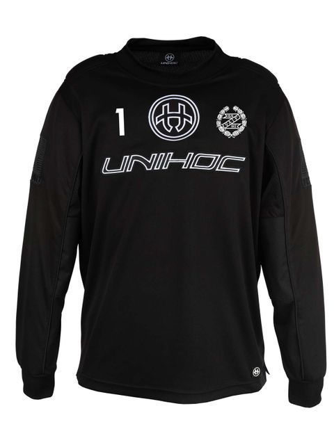 Unihoc Goalie Jersey INFERNO, Black (Valbo AIF)