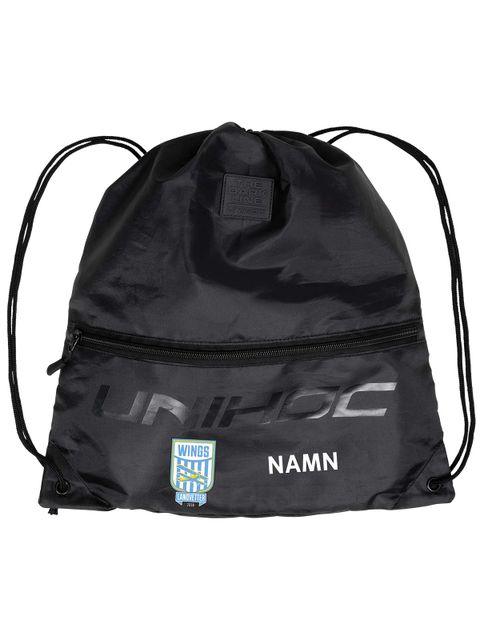 Unihoc Gymbag DARK LINE (Landvetter Wings)