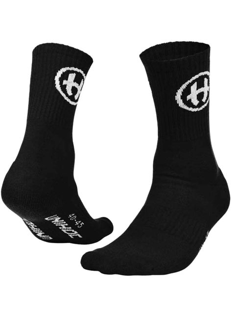 Unihoc Sock CREW Low, Black (Landvetter Wings)