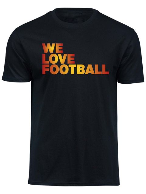 WLF T-shirt, Svart - We-Love-Football-Color WLF T-shirt, Svart - We-Love-Football-Color