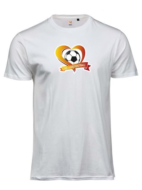 WLF T-shirt, Vit - Heart Logo EDT WLF T-shirt, Vit - Heart Logo EDT
