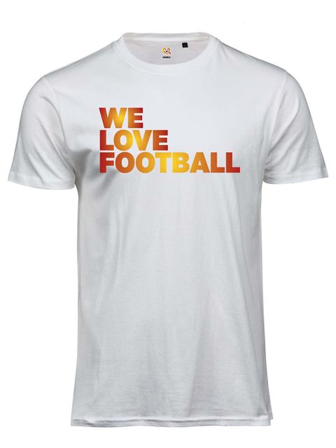 WLF T-shirt, Vit - We-Love-Football WLF T-shirt, Vit - We-Love-Football