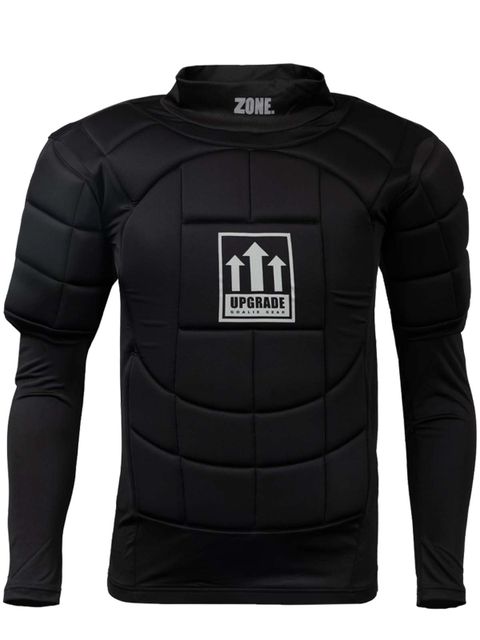 Zone Goalie Protection Shirt UPGRADE Longsleeve Black-Silver