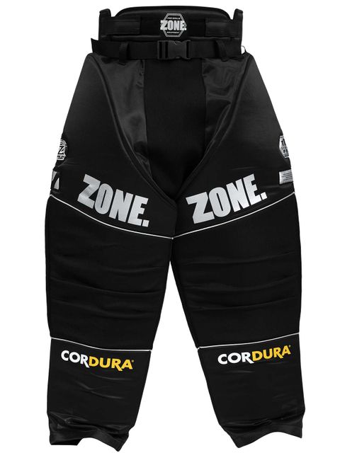 Zone Goalie Pants UPGRADE PRO4 SuperWide Black-Silver