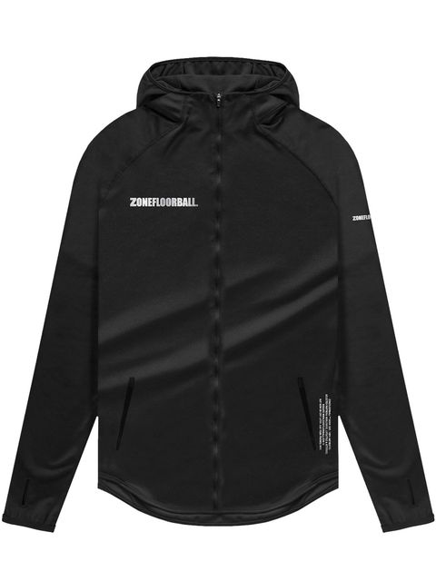Zone Hoodtröja MODERN Zip Black