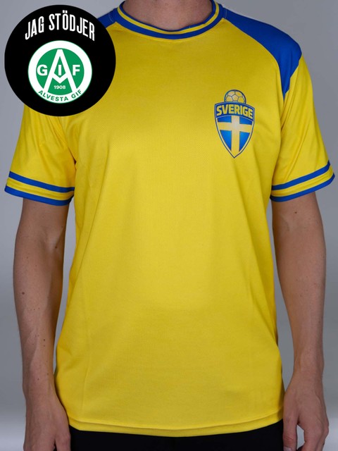 Sverige Replicatröja (Alvesta GIF)