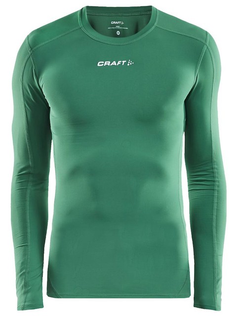 Craft Compression Shirt LS, Green (Alvesta GIF)