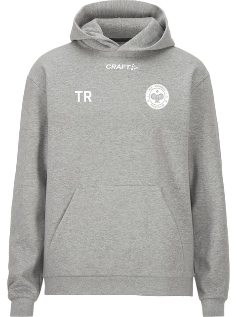 Craft Hoodie COMMUNITY 2.0, Grey Melange (Ale/Kungälv Padel Club)