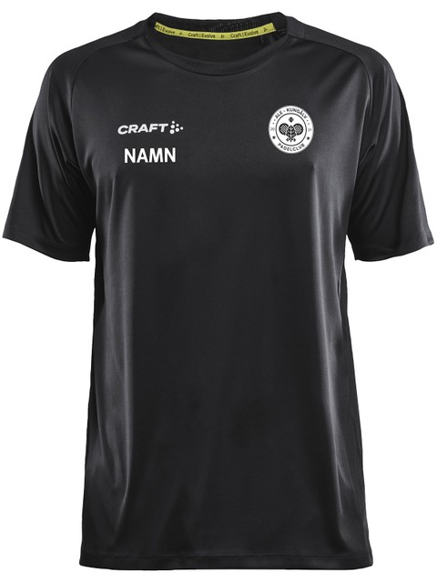 Craft T-shirt Evolve, Black (Ale Padel Club)