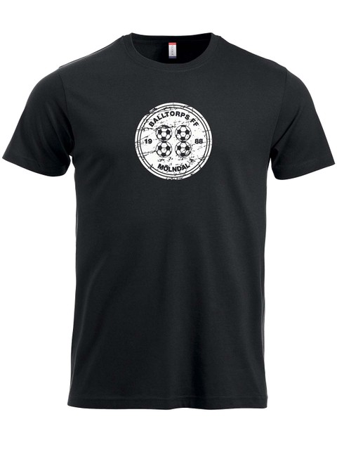T-shirt - Supporter, Black (Balltorps FF)