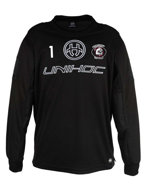 Unihoc Goalie Jersey INFERNO, Black (Billingsfors IBK)