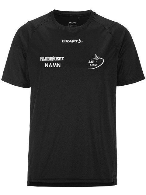 Craft T-shirt RUSH 2.0, Black (BMK Kungs)