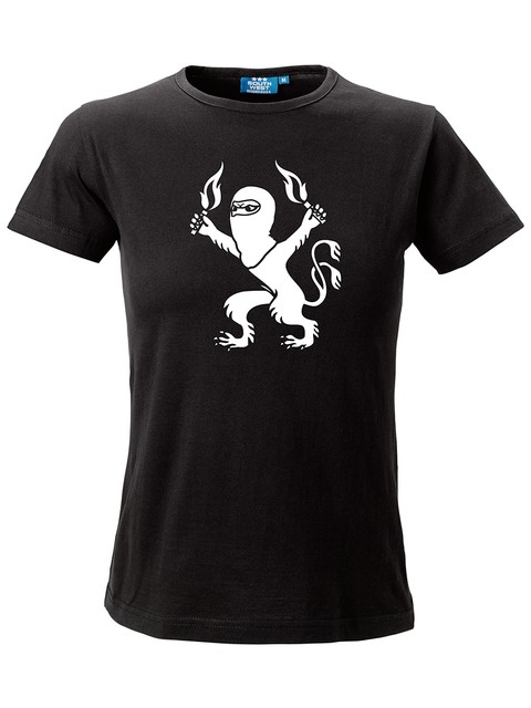 T-shirt Dam, Svart - Pyro-Lejon