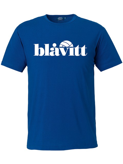 T-shirt Herr, Blå - Blåvitt Elesse
