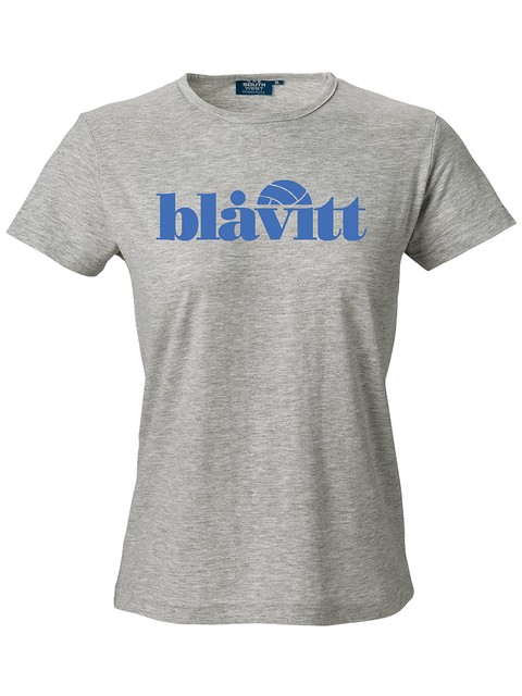 T-shirt Dam, Grå - Blåvitt Elesse