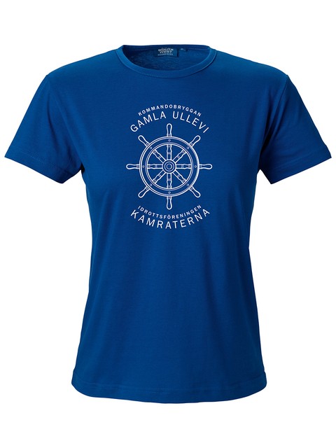 T-shirt Dam, Blå - Kommandobryggan Roder
