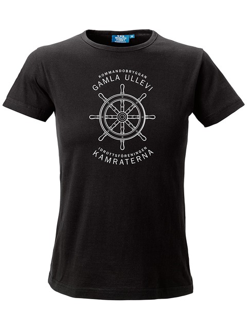 T-shirt Dam, Svart - Kommandobryggan Roder