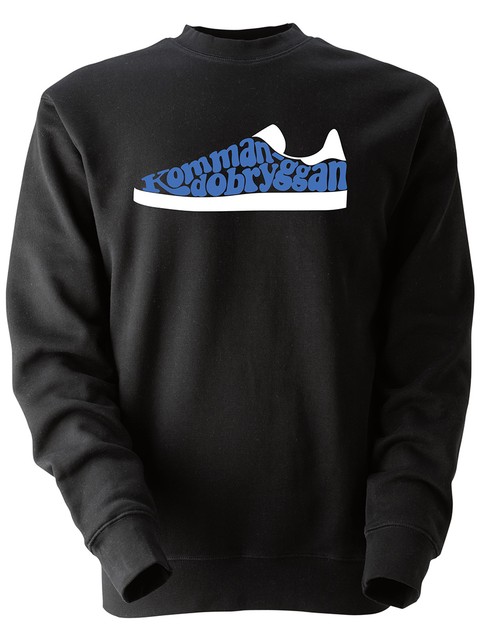 Collegetröja, Svart - Kommandobryggan Sneaker