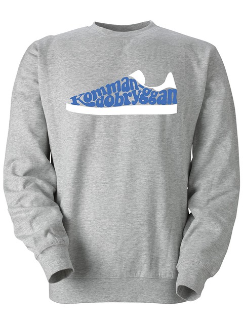 Collegetröja, Grå - Kommandobryggan Sneaker