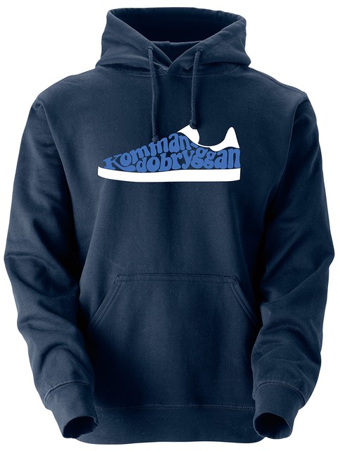 Hoodtröja, Marinblå - Kommandobryggan Sneaker