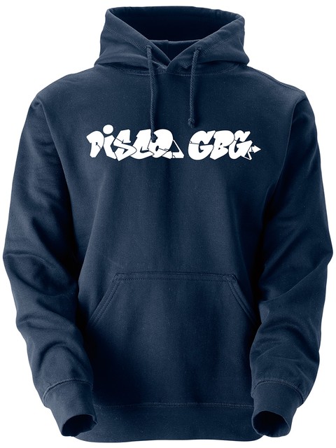 Hoodtröja, Marinblå - Disco GBG