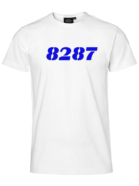 T-shirt Herr, Vit - 8287 GBG