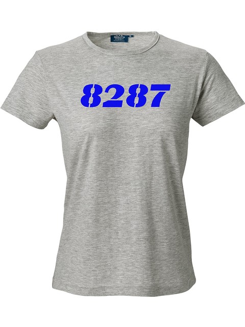 T-shirt Dam, Grå - 8287 GBG