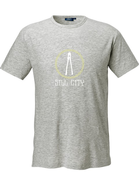 T-shirt Herr, Grå - Sill City
