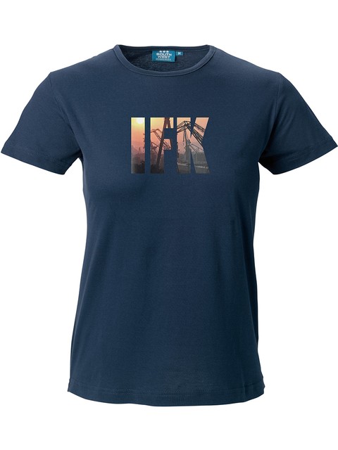 T-shirt Dam, Marinblå - IFK Sunset