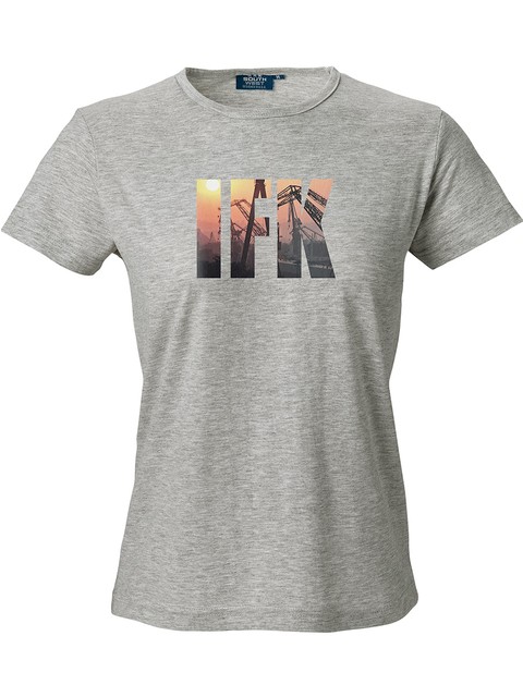 T-shirt Dam, Grå - IFK Sunset