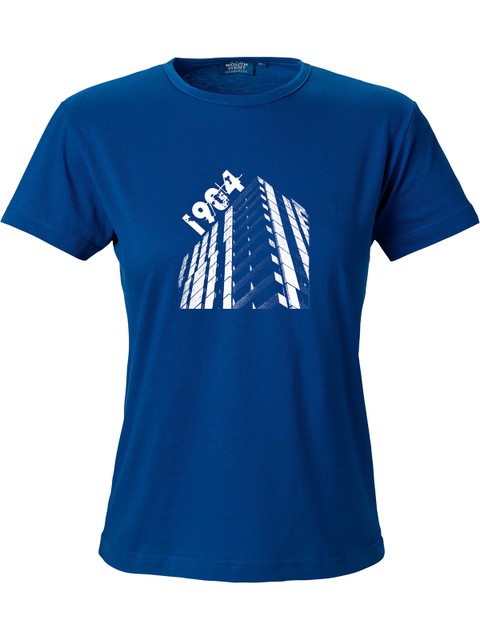 T-shirt Dam, Blå - Höghus 1904