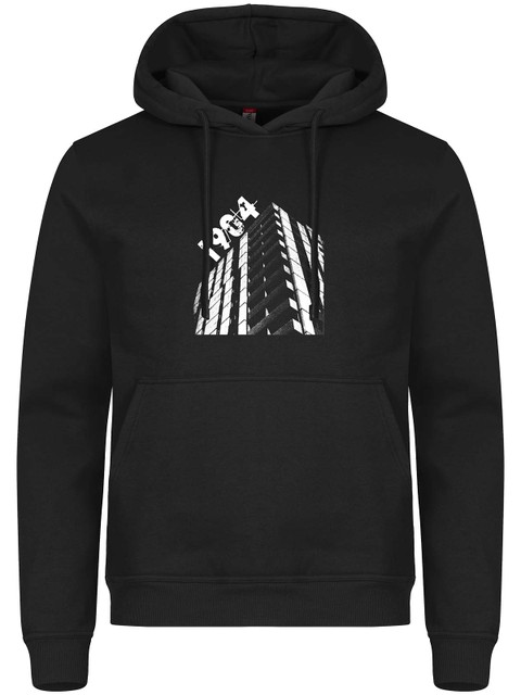 Hoodie, Black - Höghus 1904