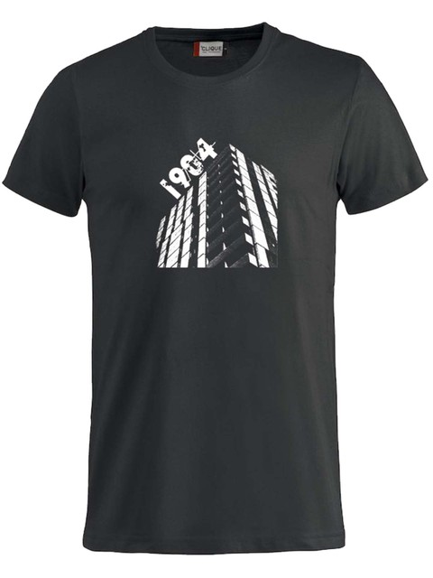 T-shirt Junior, Black - Höghus 1904