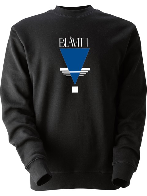 Sweatshirt, Black - Blåvitt Triangel