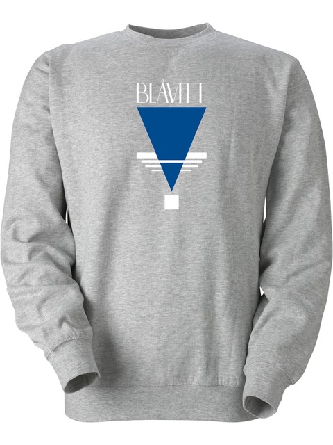 Sweatshirt, Grey - Blåvitt Triangel