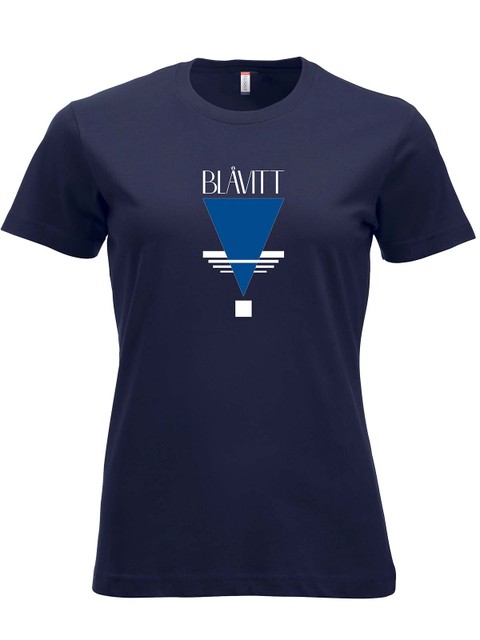 T-shirt, Navy - Blåvitt Triangel