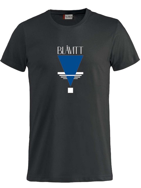 T-shirt Junior, Black - Blåvitt Triangel